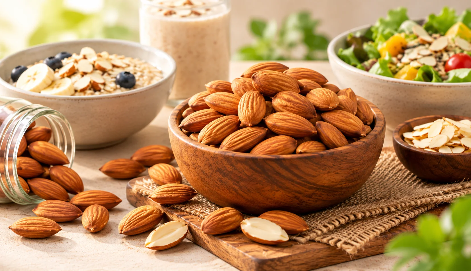 Benefits of Eating Almonds Daily: Nutrition, Uses and Healthy Snacking Ideas