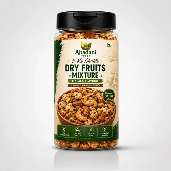 Abadani Foods 5 Ki Shakti Masala Dry Fruits Mixture – 270g