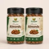 Abadani Foods Roasted Almonds – Pack of 2 (280g Each)