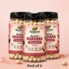 Abadani Foods Roasted Makhana Himalayan Salt Flavour – Pack of 3 (77g Each)